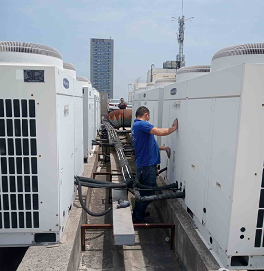 武安中央空调制热和不制冷系统维修方法